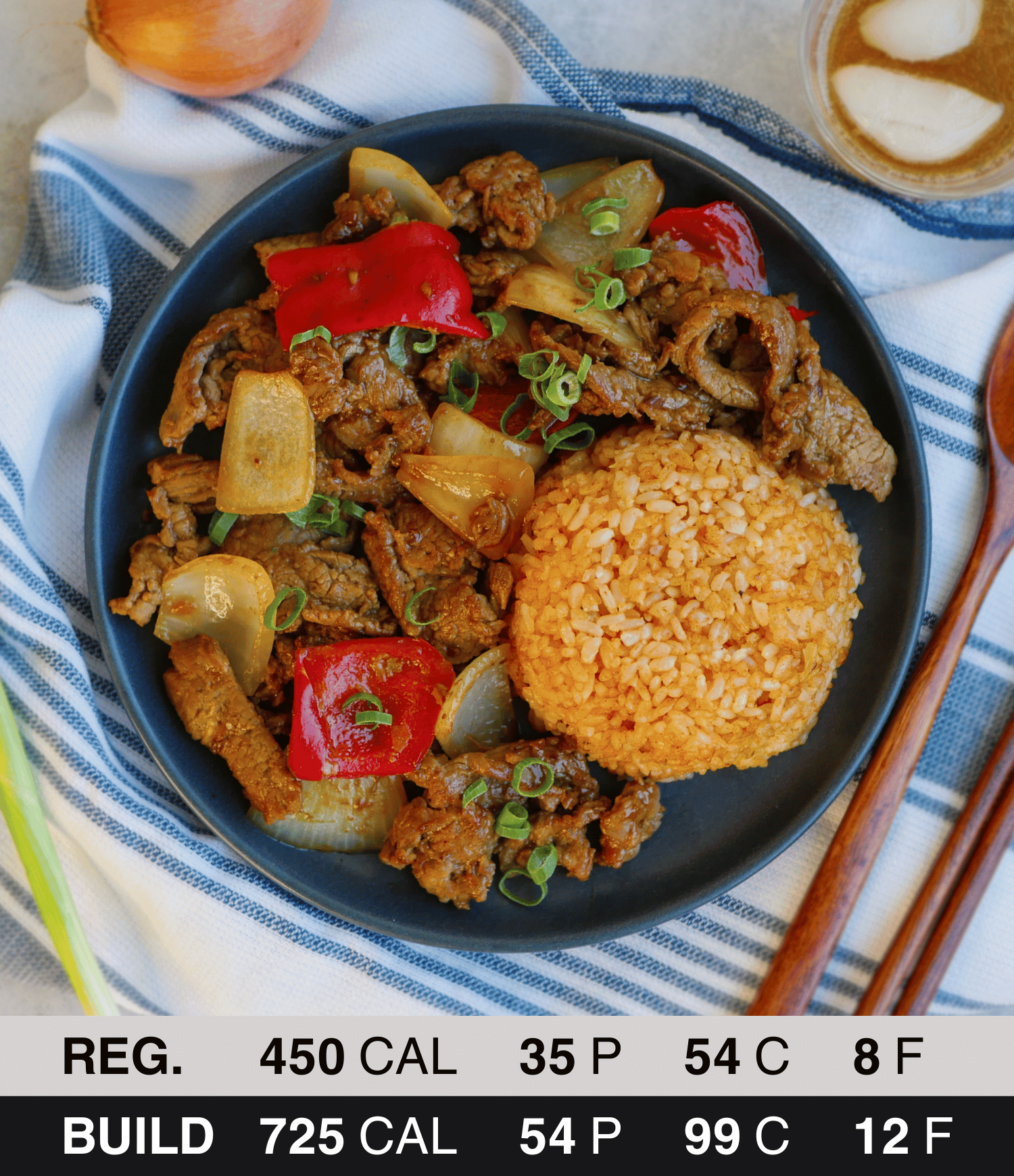 Vietnamese Shaking Beef with Tomato Rice