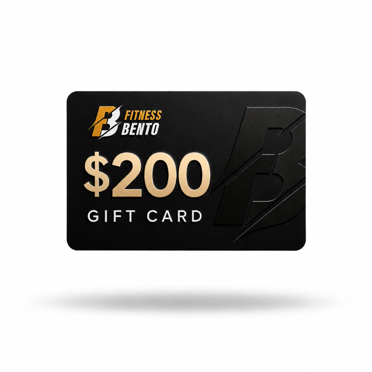 Fitness Bento Gift Card