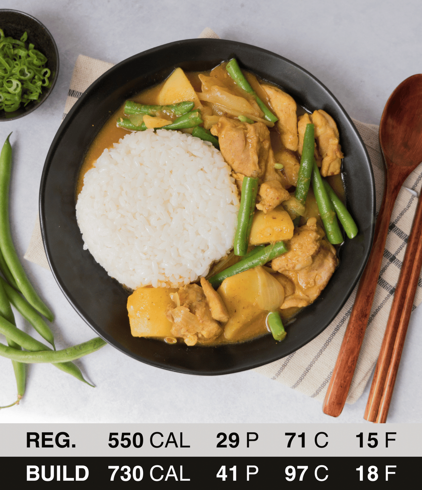 Malaysian Chicken Curry with Jasmine Rice