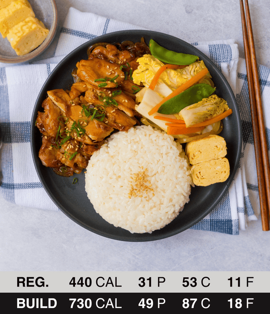 Teriyaki Chicken with Tamagoyaki